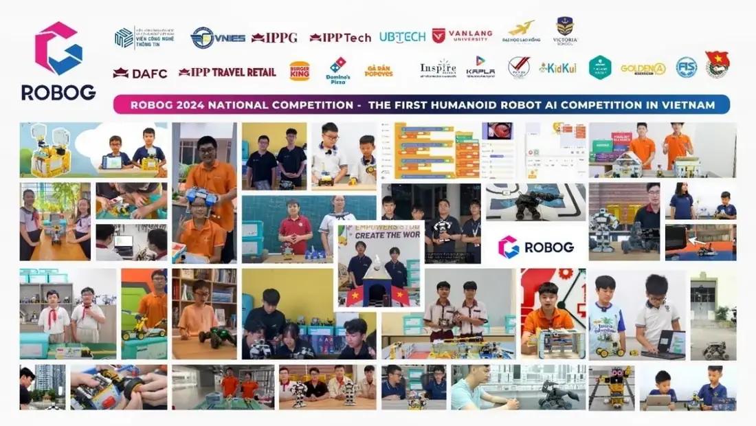 Áp phích cuộc thi robot ROBOG