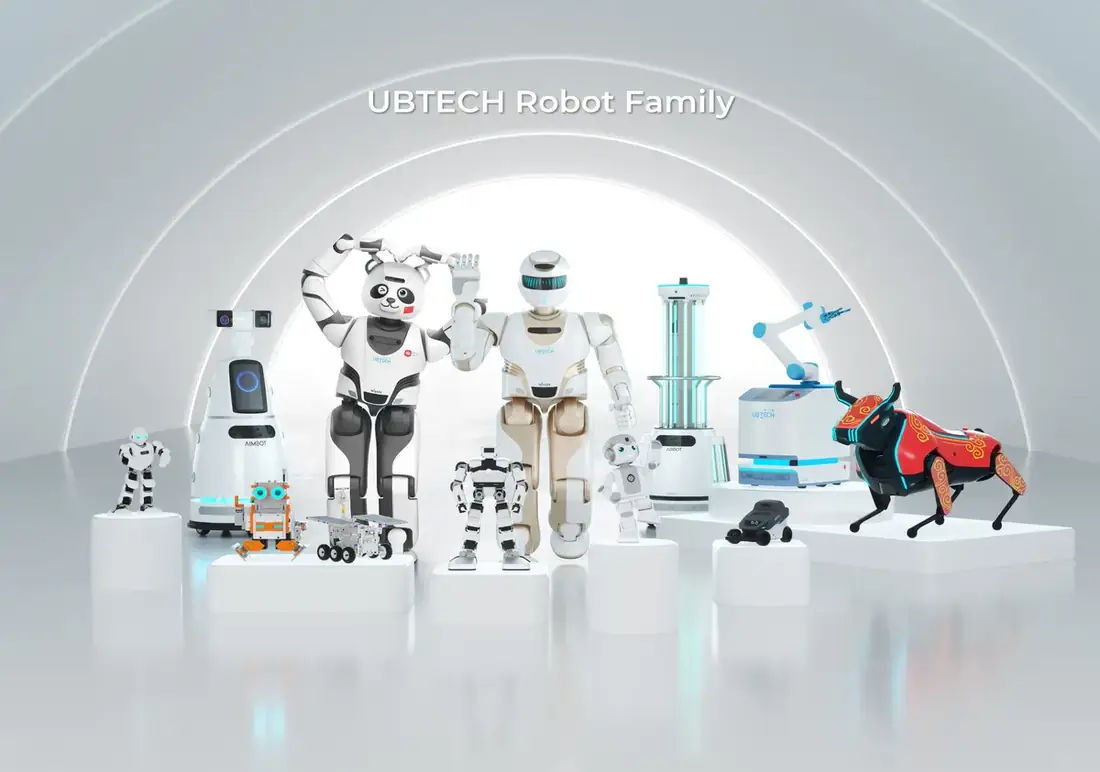 Họ robot UBTECH dùng trong chương trình AI & Robotics