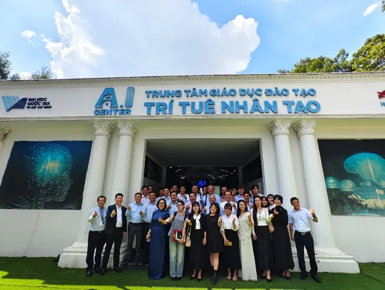 Đoàn Viện ISA tham quan Trung tâm Trí tuệ nhân tạo AI Center, Đại học Quốc gia TP.HCM