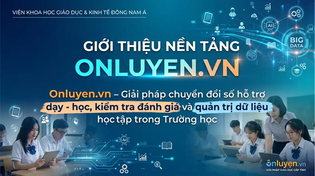 Học sinh học tập trên nền tảng Ôn Luyện trong lớp học